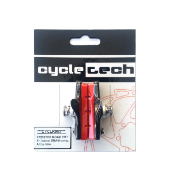 Shimano Ultegra/105/Dura Ace Bremsbeläge Prostop Road Red und HP carrier Black